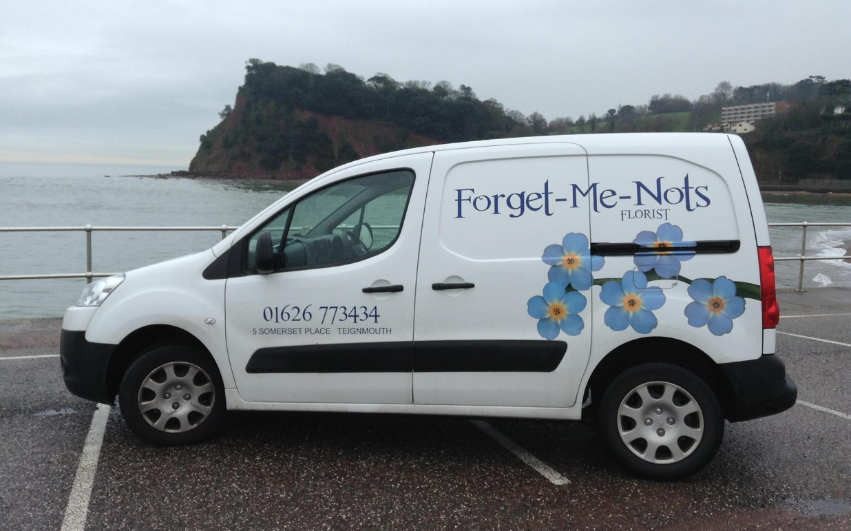 Forget-me-nots Florists Teignmouth
